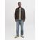 JACK & JONES ESSENTIALS relaxed T-shirt lichtkaki