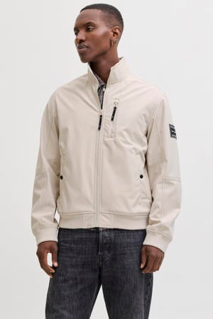 softshell jas beige