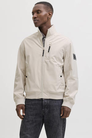 softshell jas beige