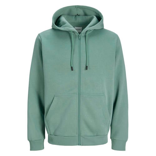 JACK & JONES ESSENTIALS sweatvest turquoise afbeelding