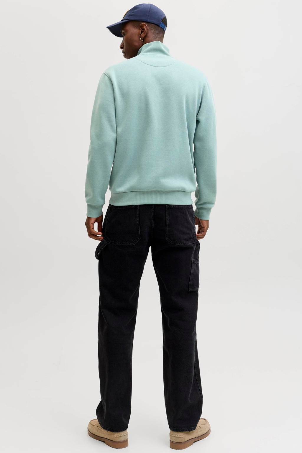 JACK & JONES ESSENTIALS sweater turquoise