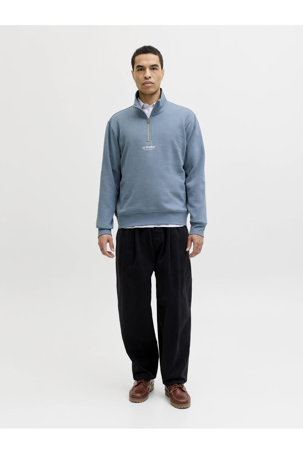 JACK & JONES ESSENTIALS sweater blauw