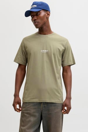 relaxed T-shirt lichtkaki