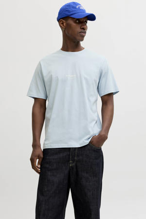 relaxed T-shirt lichtblauw