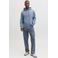 JACK & JONES ESSENTIALS hoodie blauw