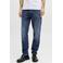 JACK & JONES JEANS INTELLIGENCE JJIMIKE JJORIGINAL tapered jeans dark blue denim