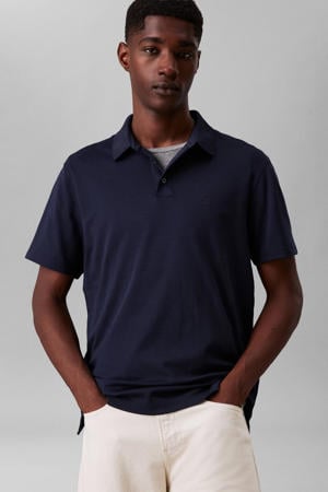 regular polo donkerblauw