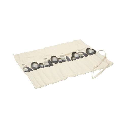 Wehkamp Travellife altea bestekset stainless steel 16-delig aanbieding