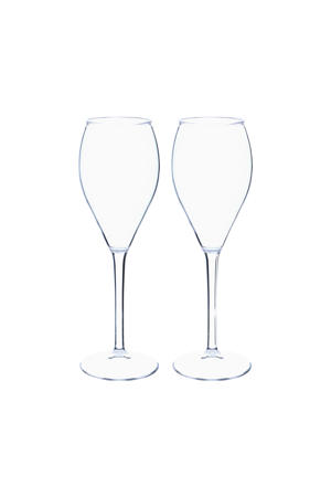 Lua champagne glazen per 2