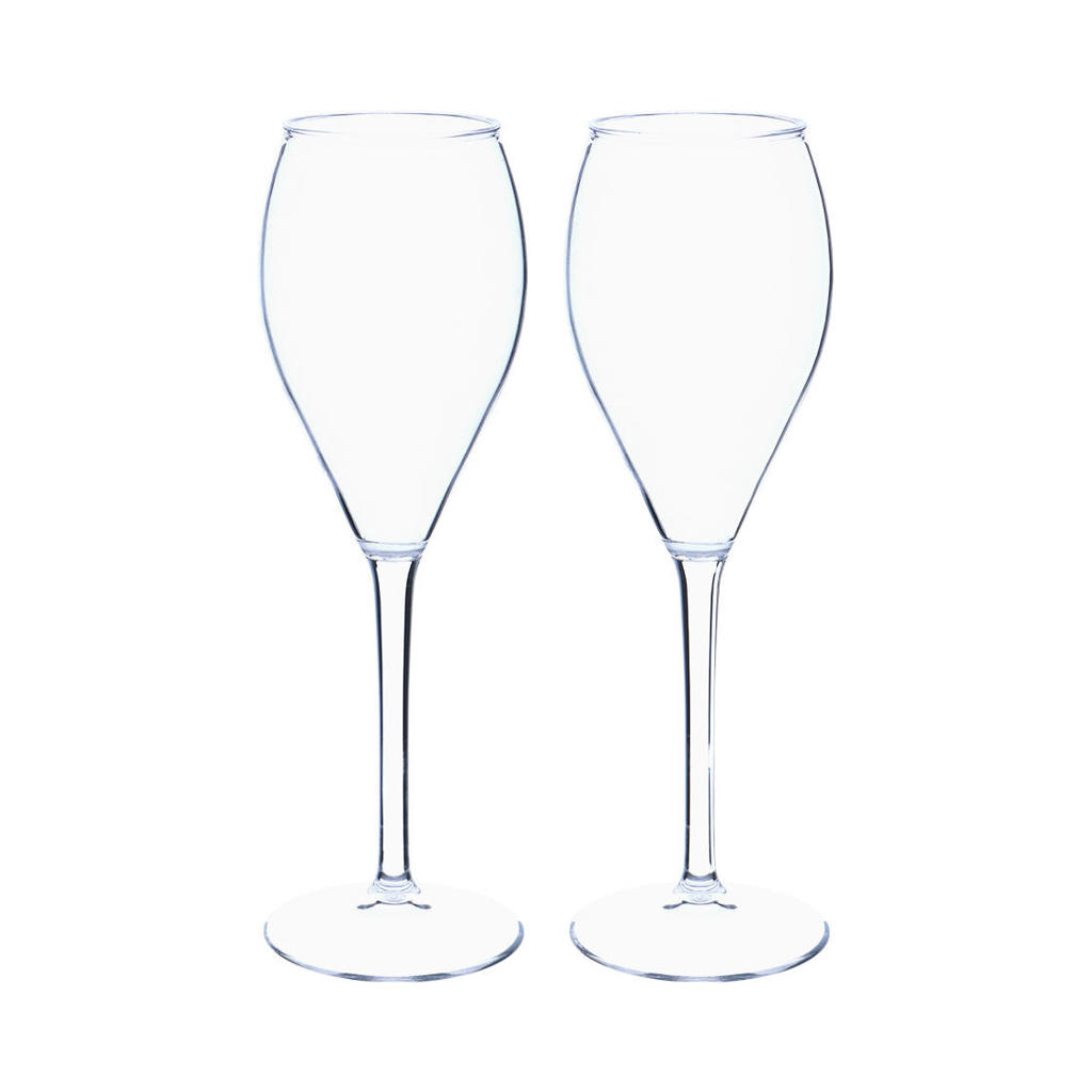 Travellife Lua champagne glazen per 2