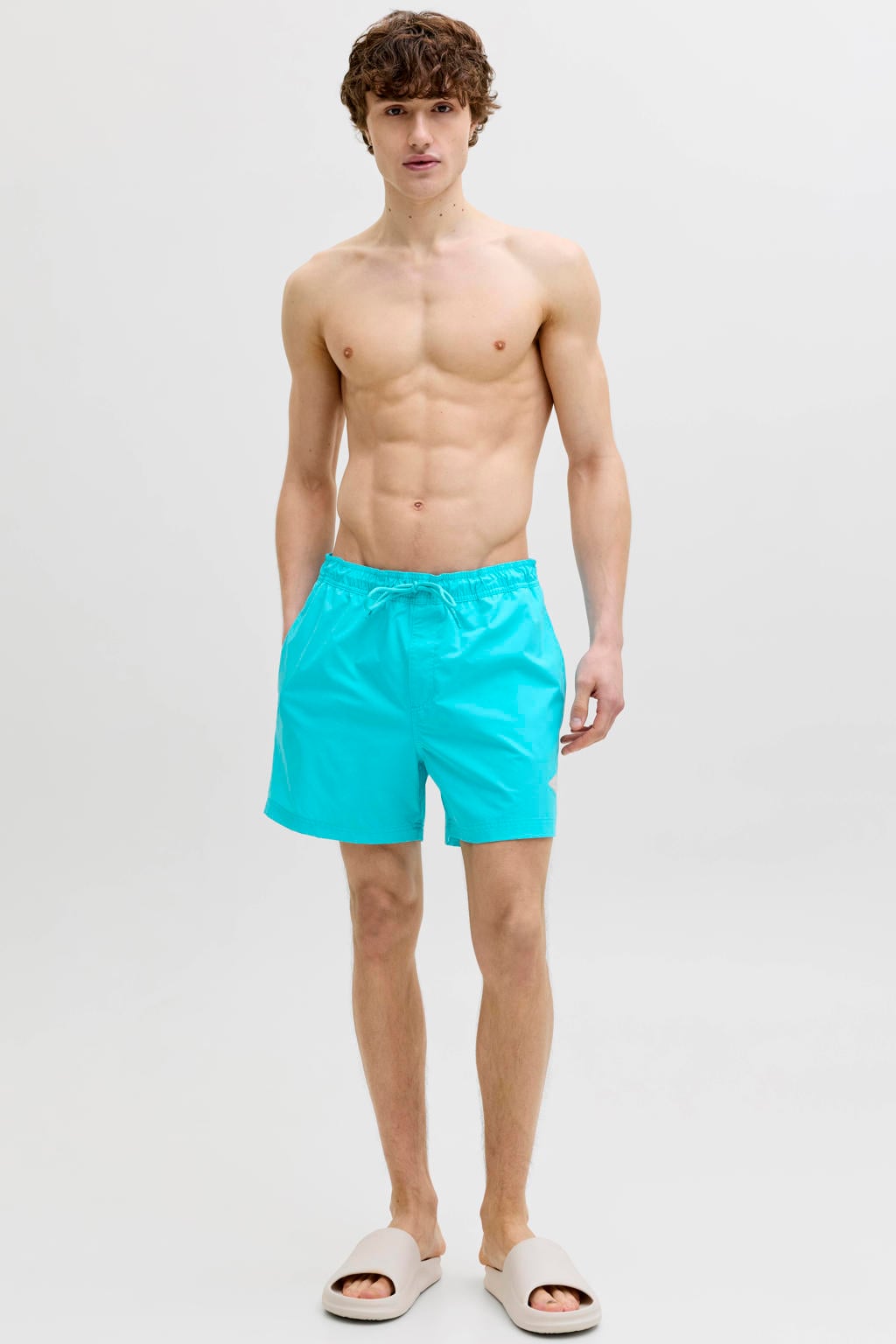 JACK & JONES PANTS STUDIO zwemshort - turquoise