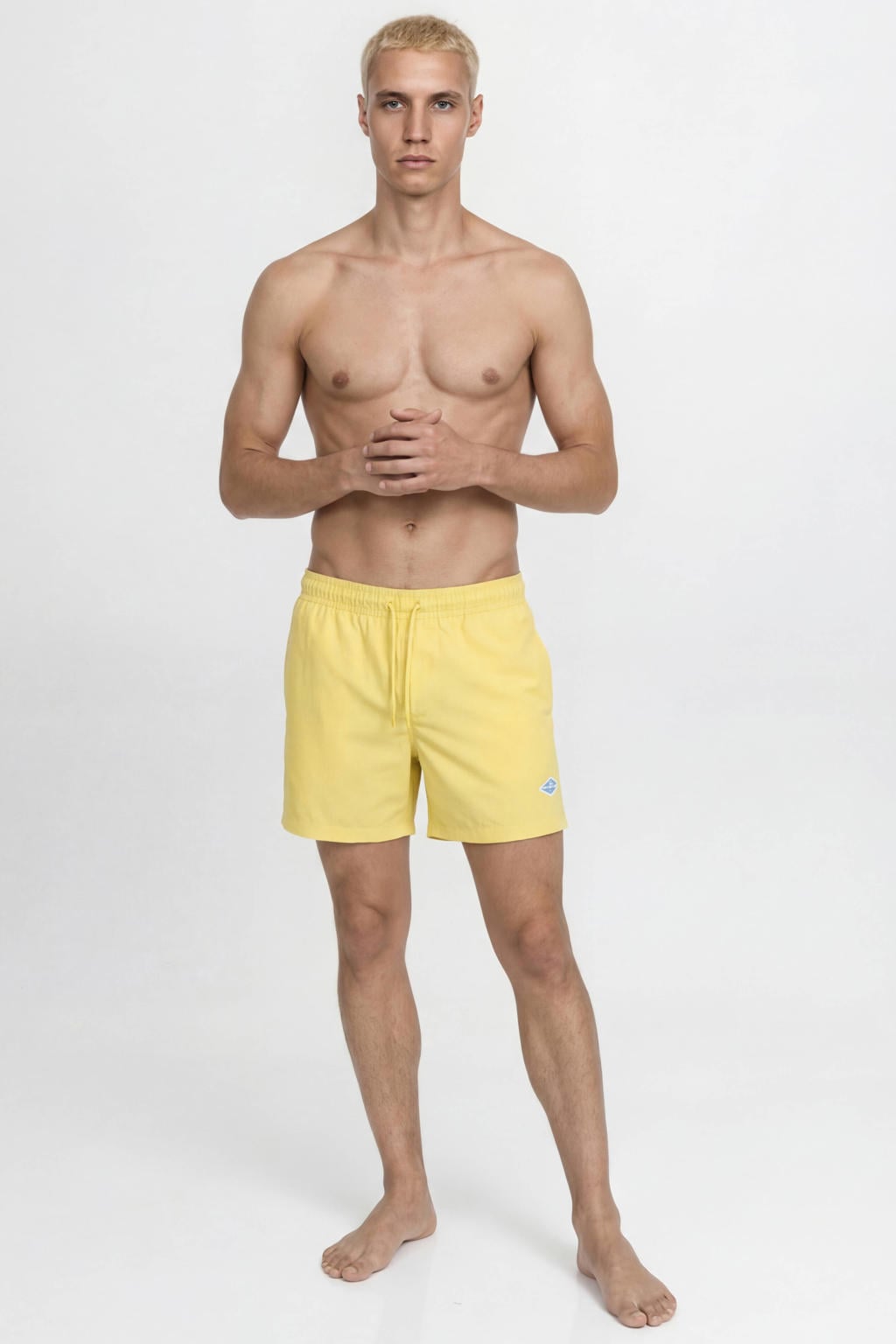 JACK & JONES PANTS STUDIO zwemshort - geel