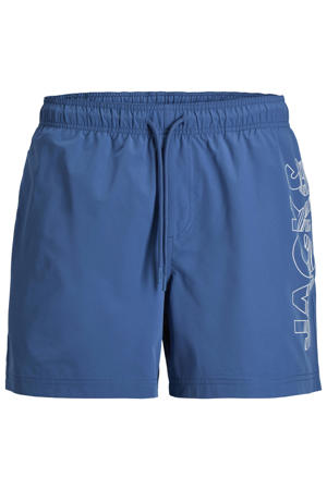 zwemshort JPSTMAUI WAVE met logo blauw