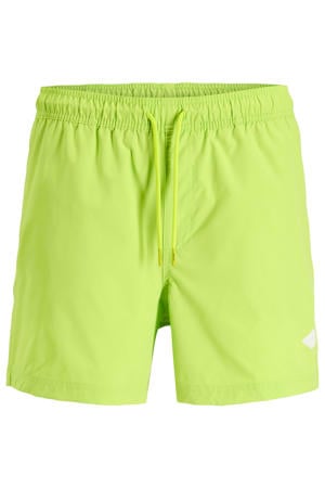 zwemshort JPSTMAUI TROPIC limegroen