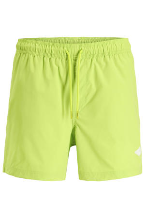 zwemshort JPSTMAUI TROPIC limegroen