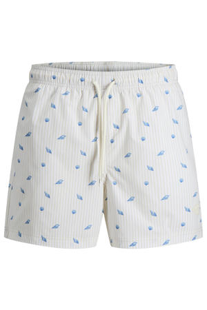 zwemshort JPSTMAUI BREEZE ecru/lichtgeel
