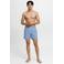 JACK & JONES PANTS STUDIO zwemshort JPSTMAUI BREEZE blauw/wit