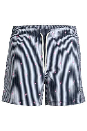 zwemshort JPSTMAUI BREEZE donkerblauw/wit