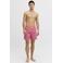 JACK & JONES PANTS STUDIO zwemshort JPSTMAUI BREEZE rood/wit