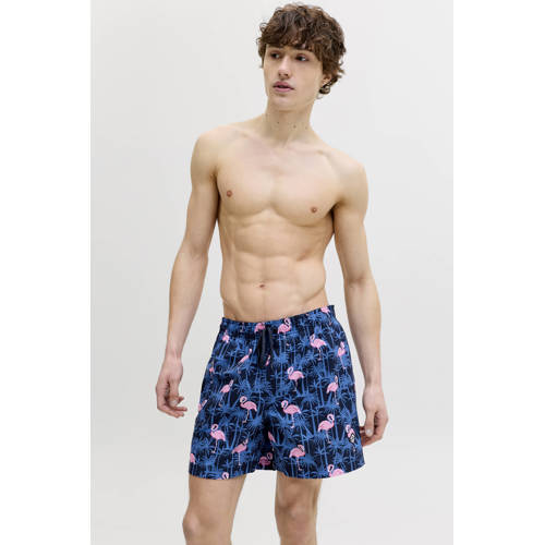 JACK & JONES PANTS STUDIO zwemshort JPSTMAUI donkerblauw afbeelding