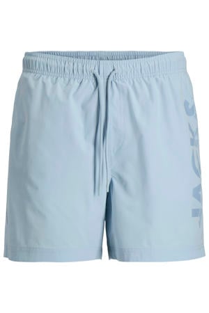 zwemshort JPSTMAUI WAVE met logo lichtblauw