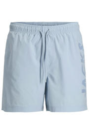 thumbnail: JACK & JONES PANTS STUDIO zwemshort JPSTMAUI WAVE met logo lichtblauw