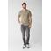 Shoeby regular T-shirt met backprint kaki