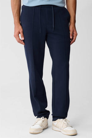 relaxed casual broek blauw