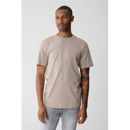 Shoeby regular T-shirt bruin afbeelding