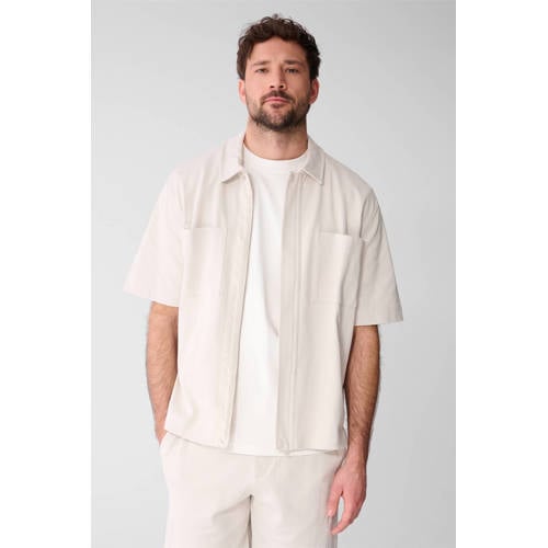 Shoeby overshirt lichtgrijs afbeelding