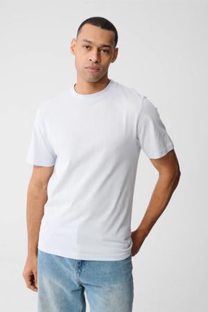regular T-shirt lichtblauw
