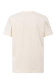 thumbnail: Shoeby rechtvallend T-shirt met print - ecru