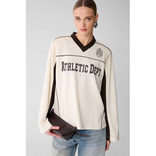 Shoeby top ecru afbeelding