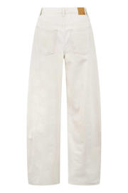 thumbnail: Shoeby Studio balloon jeans met stippen ecru