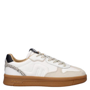 Yale leren sneakers wit