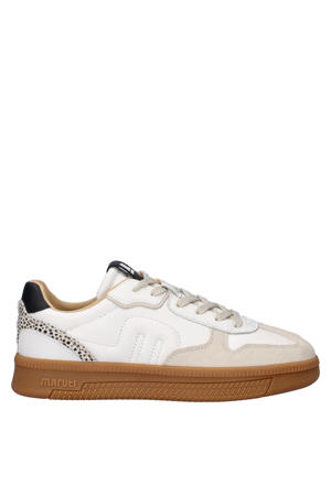 Yale leren sneakers wit