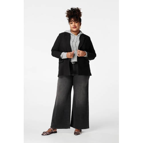 MS Mode regular blazer zwart afbeelding