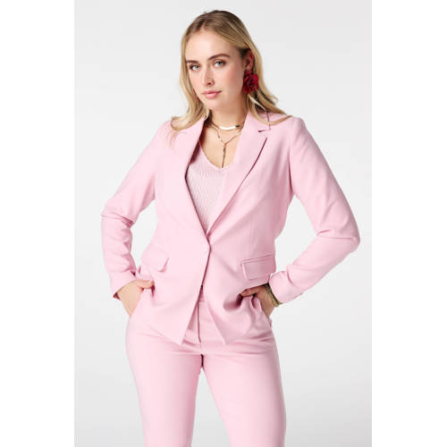 MS Mode regular blazer lichtroze afbeelding