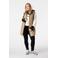 MS Mode gewatteerde jas quilted taupe