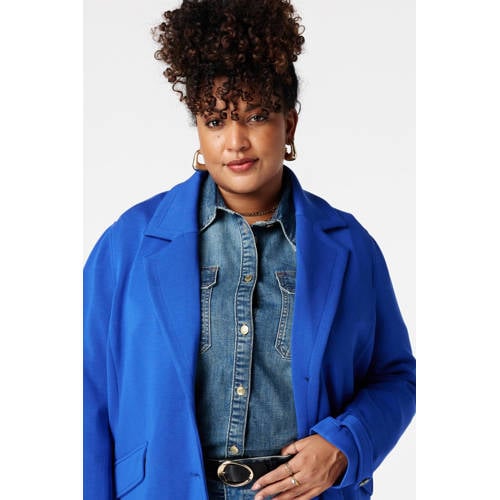 MS Mode manteljas blauw afbeelding