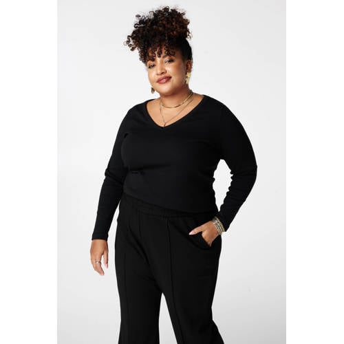 MS Mode top zwart afbeelding