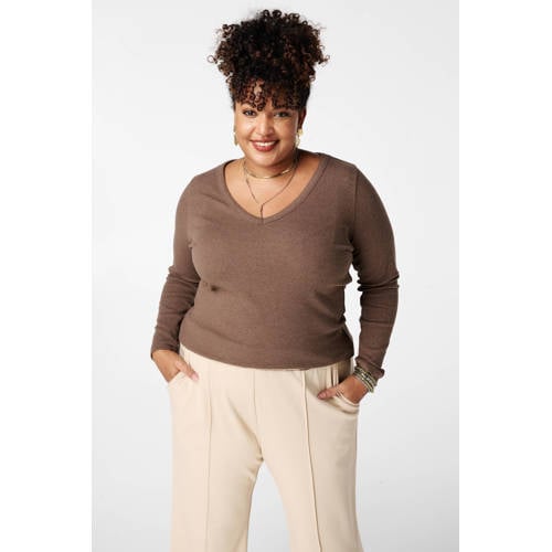 MS Mode top taupe afbeelding