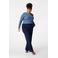 MS Mode top  blauw