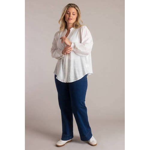 Yest Curve blouse ecru afbeelding
