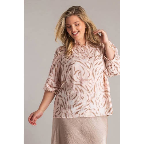 Yest Curve blouse ecru afbeelding