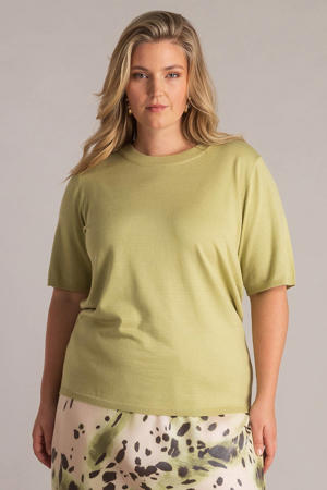 pullover limegroen