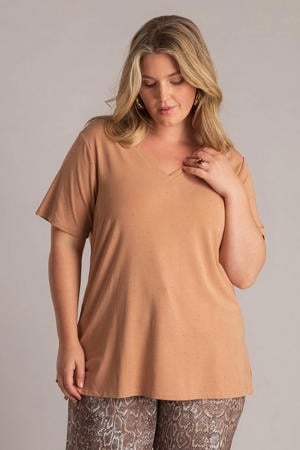 T-shirt lichtbruin