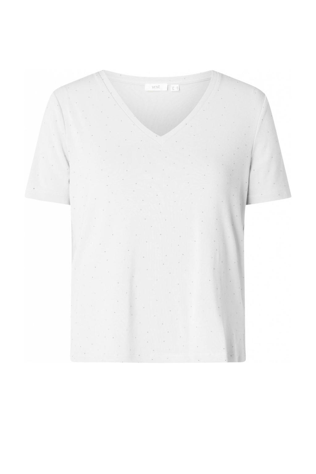 Yest Curve T-shirt ecru