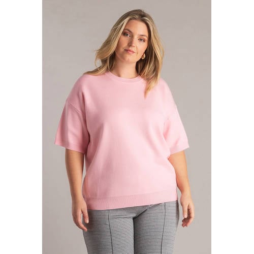 Yest Curve pullover lichtroze afbeelding
