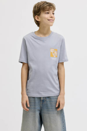 T-shirt grijsblauw
